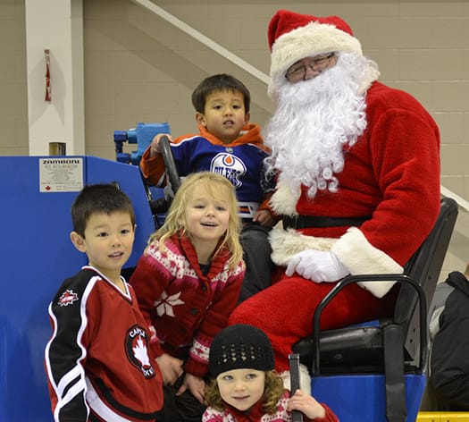 Skate with Santa